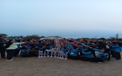 PMR SMKN 1 Terbanggi Besar Raih Juara Umum Jumbara Lampung Tengah 2026