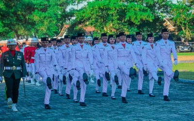 Desti Nur Afifah, Bangga Jadi Perwakilan Paskibra Kabupaten Lampung Tengah
